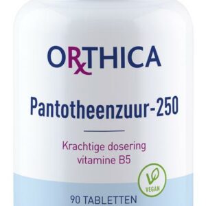 Orthica Vitamine B5 pantotheenzuur 250 90 tabletten