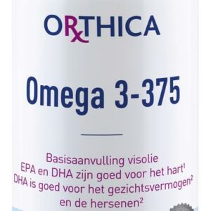 Orthica omega 3 375 60 softgels