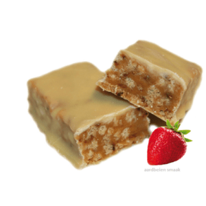 reep crunch aardbeiensmaak 1