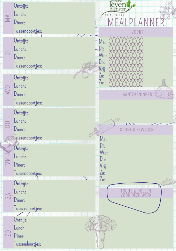 Mealplanner nieuwsbrief