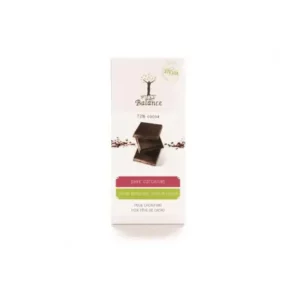 balance choco stevia tablet puur cacao 85 gram