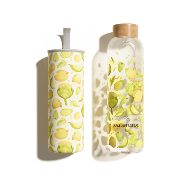 waterdrop new glass bottle 600ml glow 1500x