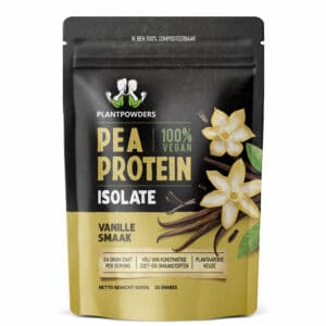 plantpowders pea protein isolate vanille 1000 gram