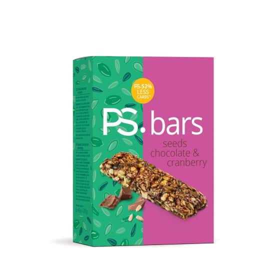 PS30023 0 PS Bar Seeds Chocolate Cranberry